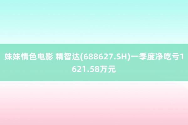 妹妹情色电影 精智达(688627.SH)一季度净吃亏1621.58万元